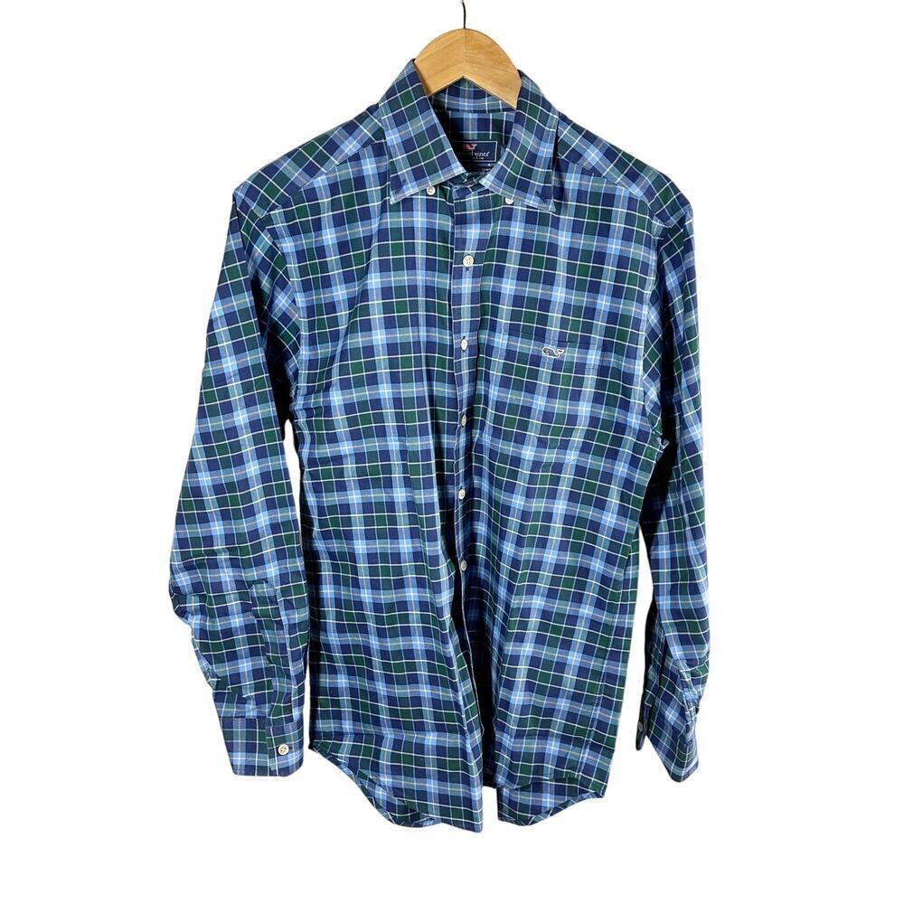 Vineyard Vines Classic Fit Tucker Long Sleeve Shirt Size Small